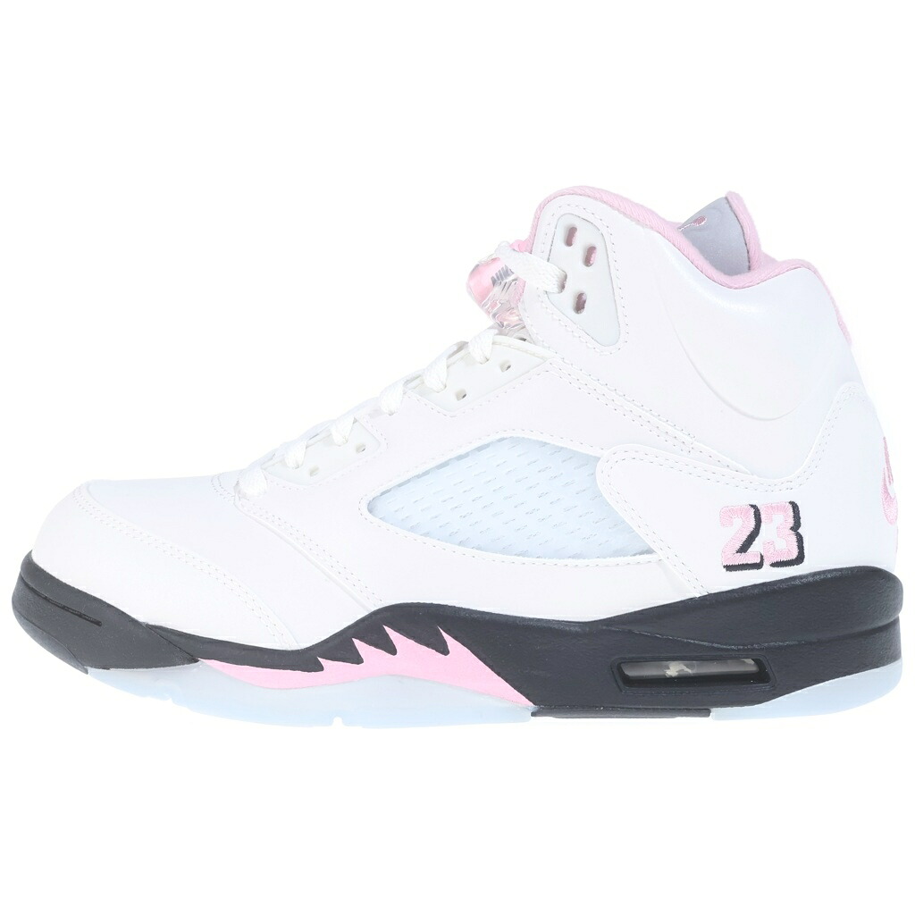 NIKE(ナイキ) サイズ:26.5cm AIR JORDAN 6 RETRO OG HQ7978-102 エアジョーダン6 レトロ ハイカットスニーカー ホワイト/ピンク US8.5/26.5cm【新古品/中古】【程度S】【カラーホワイト】【オンライン限定商品】｜ブランド買取・販売　BRING