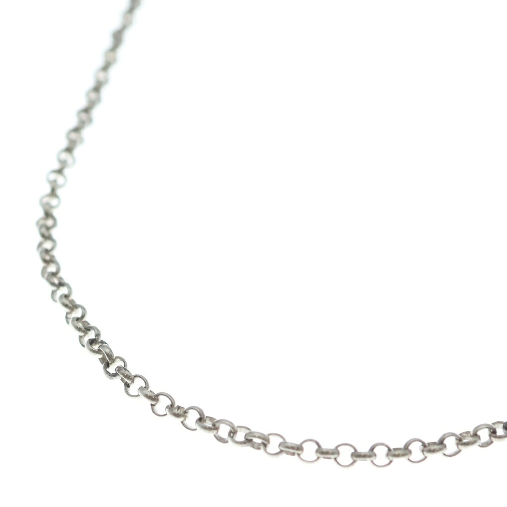 CHROME HEARTS(クロムハーツ) NECKCHAIN R16 ロールチェーンネックレス 16inch シルバー BCA082【中古】【程度B】【カラーシルバー】【取扱店舗OneStyle新宿店】｜ブランド買取・販売　BRING