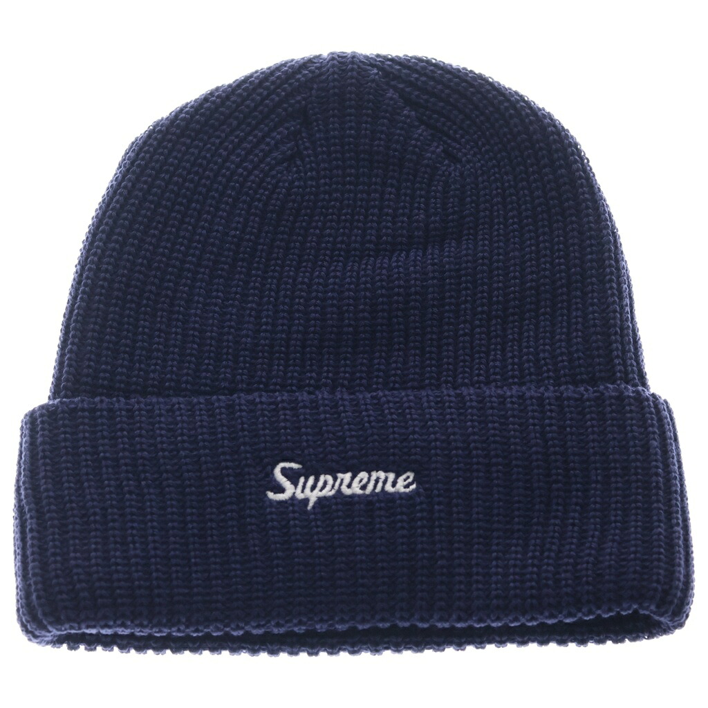 SUPREME(シュプリーム) サイズ:FREE 25AW Loose Gauge Beanie ルーズゲージ ビーニー ニット帽 帽子 ニットキャップ ネイビー【新古品/中古】【程度S】【カラーネイビー】【取扱店舗BRING横浜ビブレ店】|ブランド買取・販売 BRING