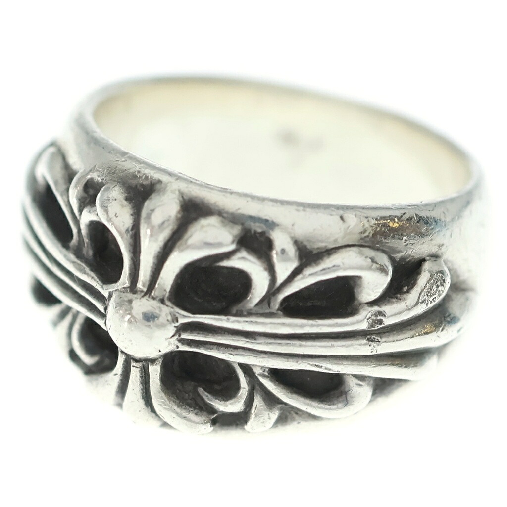 CHROME HEARTS(クロムハーツ) サイズ:16.5号 FLRL CRS フローラルクロス リング シルバー BCA346【中古】【程度B】【カラーシルバー】【取扱店舗BRING大宮店】|ブランド買取・販売 BRING
