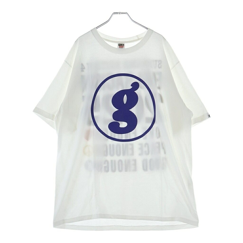 SUPREME(シュプリーム) サイズ:XL 25SS &times;GOODENOUGH End Racism Tee グッドイナフ エンドレイシズム 両面プリントTシャツ 半袖クルーネックカットソー ホワイト【中古】【程度A】【カラーホワイト】【取扱店舗BRINGアメリカ村店】｜ブランド買取・販売　BRING