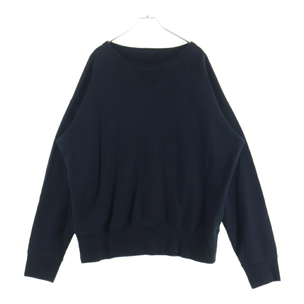 Maison Margiela(メゾンマルジェラ) サイズ:M 25AW SWEATSHIRT クルーネック 長袖 スウェットシャツ トレーナー ブラック S50GU0243【中古】【程度B】【カラーブラック】【取扱店舗BRING仙台店】|ブランド買取・販売 BRING