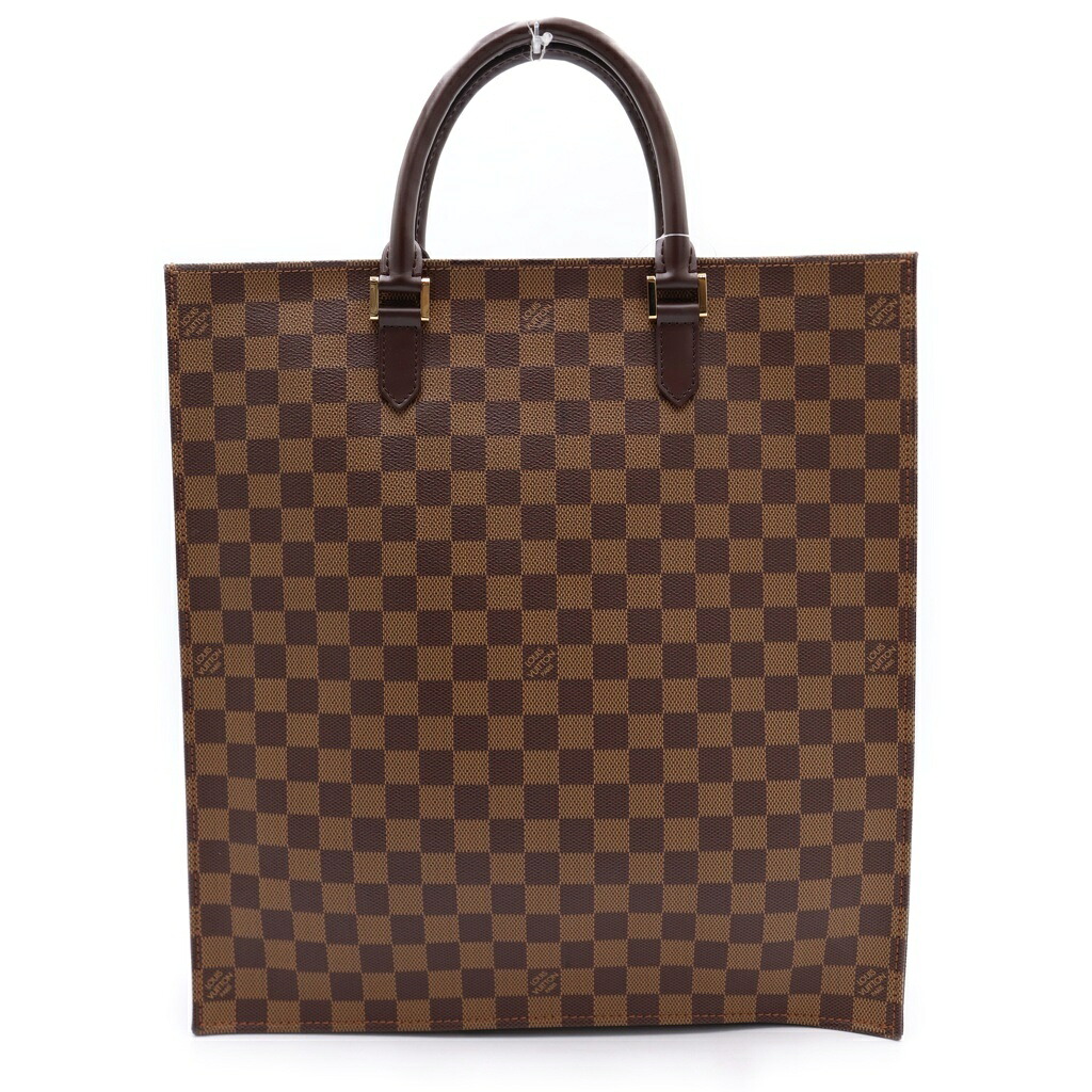 LOUIS VUITTON(ルイヴィトン) ダミエ サックプラ PVC レザー ハンド トートバッグ ブラウン N51140【中古】【程度A】【カラーブラウン】【取扱店舗BRING心斎橋店】|ブランド買取・販売 BRING