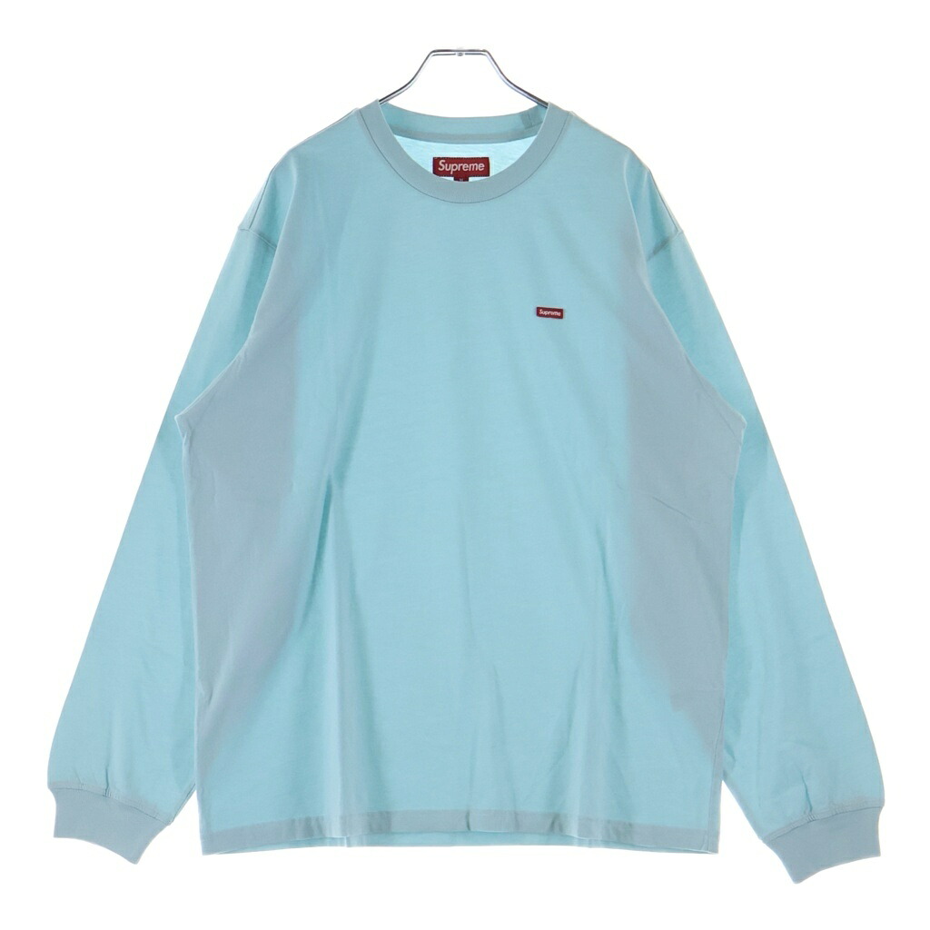 SUPREME(シュプリーム) サイズ:M 25AW Small Box L/S Tee スモールボックスロゴ 長袖Tシャツ カットソー ライトブルー【新古品/中古】【程度S】【カラーブルー】【取扱店舗BRING京都河原町店】|ブランド買取・販売 BRING