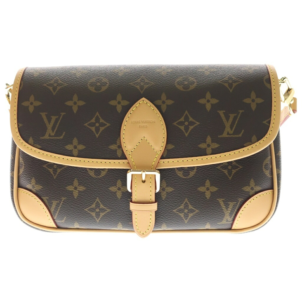 LOUIS VUITTON(ルイヴィトン) モノグラム ディアヌNM PM PVC レザー 2WAY ハンドバッグ ショルダーバッグ ICタイプ ブラウン M46049【中古】【程度A】【カラーブラウン】【取扱店舗BRING心斎橋店】｜ブランド買取・販売　BRING