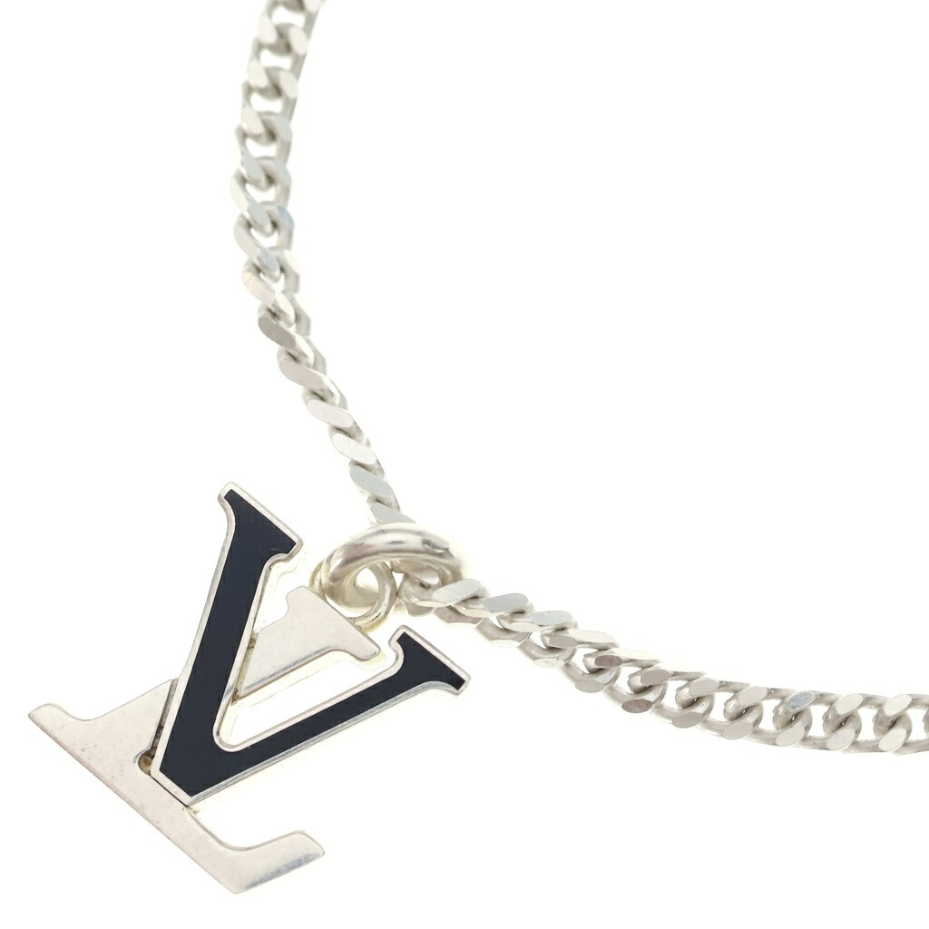 LOUIS VUITTON(ルイヴィトン) ネックレス SV925 アイコニック ペンダント チェーン ゴールド M03224【中古】【程度B】【カラーシルバー】【取扱店舗BRING梅田茶屋町店】｜ブランド買取・販売　BRING