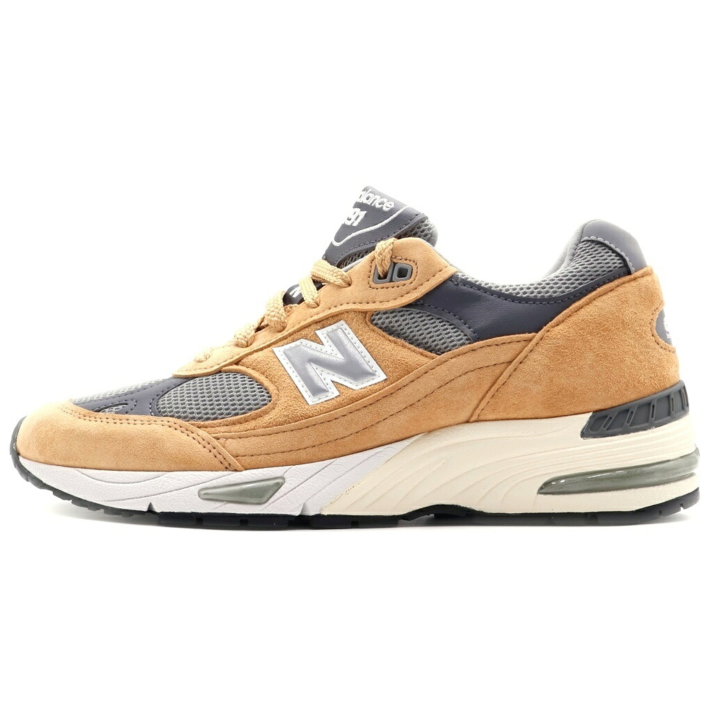 New Balance(ニューバランス) サイズ:26.0cm 991 TAN タン レースアップ ローカットスニーカー シューズ US8/26cm ベージュ/グレー M991TGG【新古品/中古】【程度S】【カラーベージュ】【取扱店舗BRING THRIFT CLOSET あべの店】|ブランド買取・販売 BRING