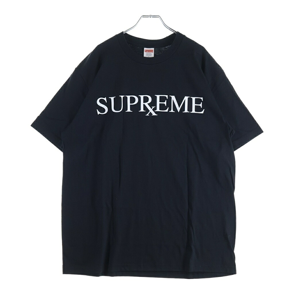 SUPREME(シュプリーム) サイズ:L 25AW RX Tee ロゴプリントクルーネック半袖Tシャツカットソー ブラック【新古品/中古】【程度S】【カラーブラック】【取扱店舗BRING大宮店】｜ブランド買取・販売　BRING