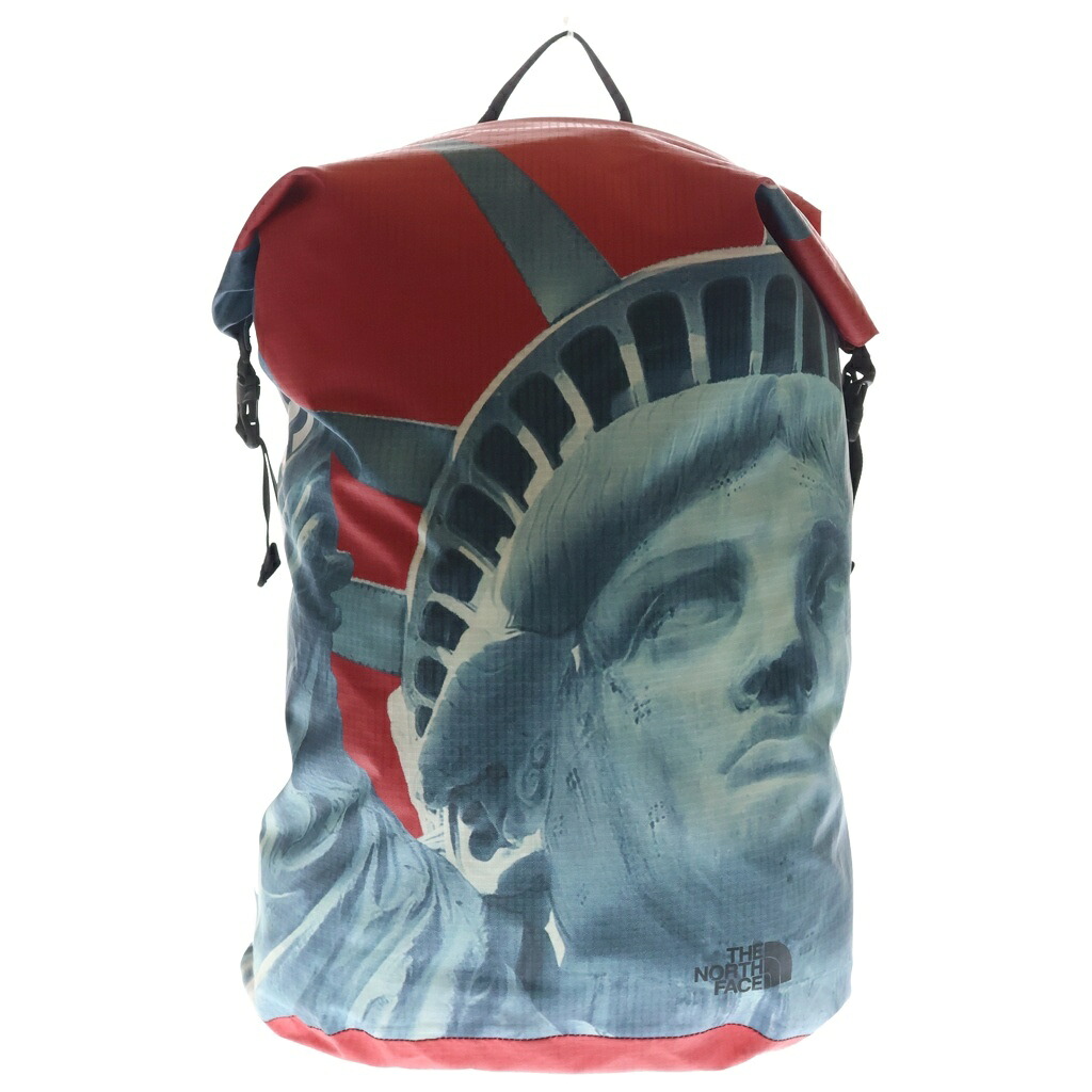 SUPREME(シュプリーム) 19AW ×THE NORTH FACE Statue of Liberty Waterproof Backpack ノースフェイス スタチューオブリバティ ウォータープルーフ ナイロン バックパック NM81960I【中古】【程度A】【カラーレッド】【取扱店舗BRING横浜ビブレ店】|ブランド買取・販売 BRING