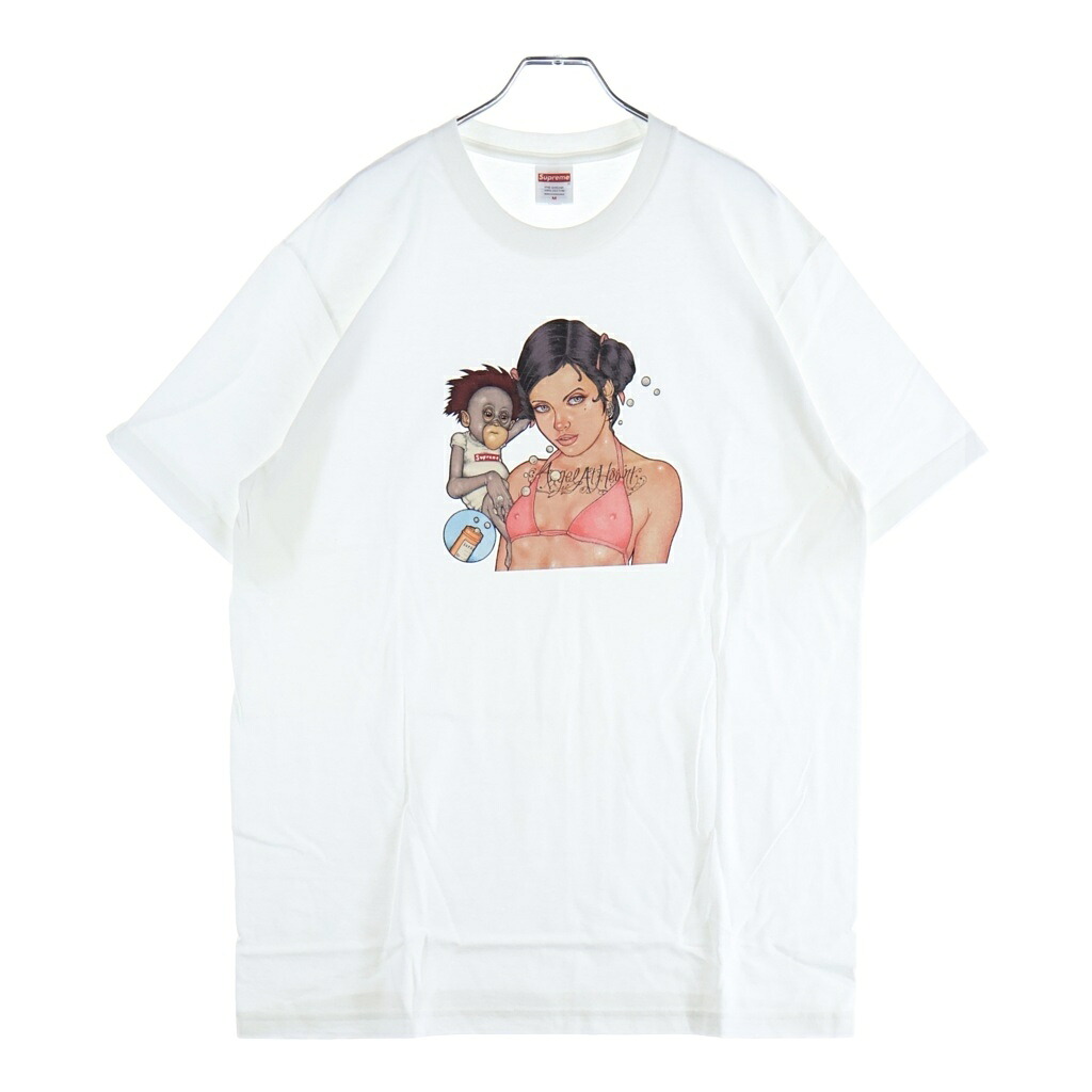 SUPREME(シュプリーム) サイズ:M 25AW Angel Tee エンジェルプリント クルーネック 半袖Tシャツカットソーホワイト【新古品/中古】【程度S】【カラーホワイト】【取扱店舗BRING仙台店】|ブランド買取・販売 BRING