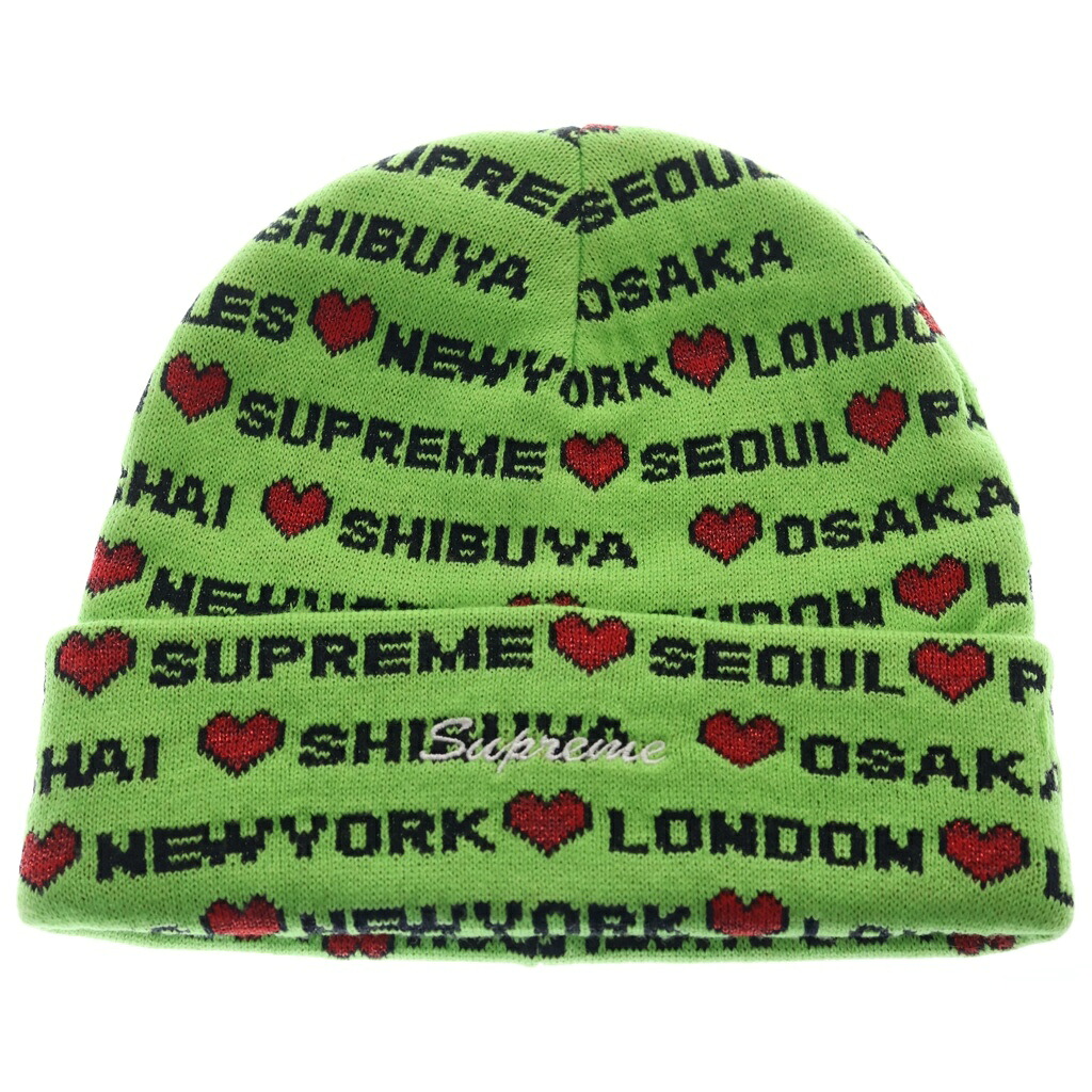 SUPREME(シュプリーム) 24AW Lime Beanie ライムビーニー 帽子 グリーン【中古】【程度A】【カラーグリーン】【取扱店舗BRING福岡店】｜ブランド買取・販売　BRING