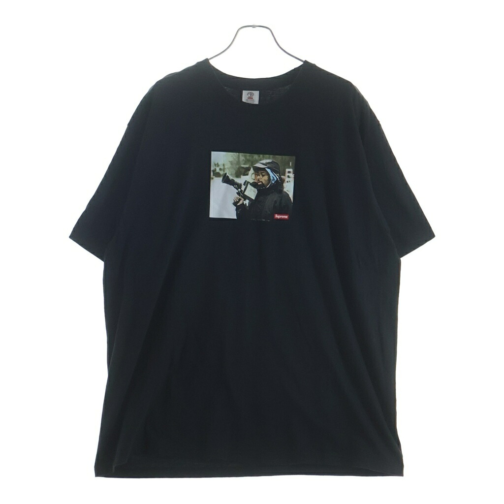 SUPREME(シュプリーム) サイズ:XL 25SS 40 Acres Spike Tee 40エーカーズ スパイク フロントフォトプリント クルーネック 半袖Tシャツ カットソー ブラック【中古】【程度B】【カラーブラック】【取扱店舗BRING横浜ビブレ店】｜ブランド買取・販売　BRING