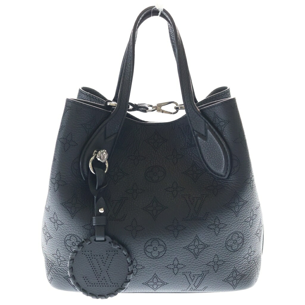 LOUIS VUITTON(ルイヴィトン) サイズ:- マヒナ ブロッサムPM 2WAYハンドバッグ ショルダーバッグ ブラック ノワール レザー M21848 シルバー金具【中古】【程度A】【カラーブラック】【取扱店舗BRING有楽町マルイ店】｜ブランド買取・販売　BRING