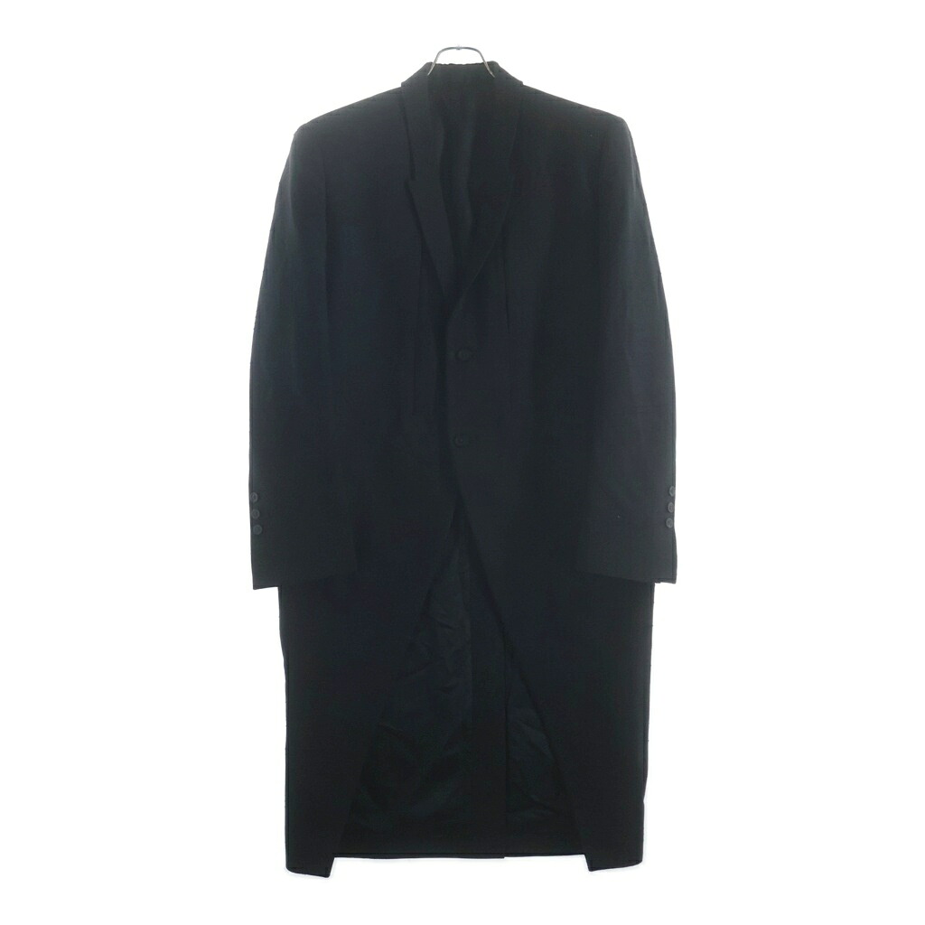 Rick Owens(リックオウエンス) サイズ:44 23AW LUXOR RUNWAY TATLIN COAT ルクソール期 ランウェイタトリンコート バックストラップウールロングコート RR02C7900-WSU ブラック【中古】【程度A】【カラーブラック】【取扱店舗BRING渋谷ANNEX店】|ブランド買取・販売 BRING