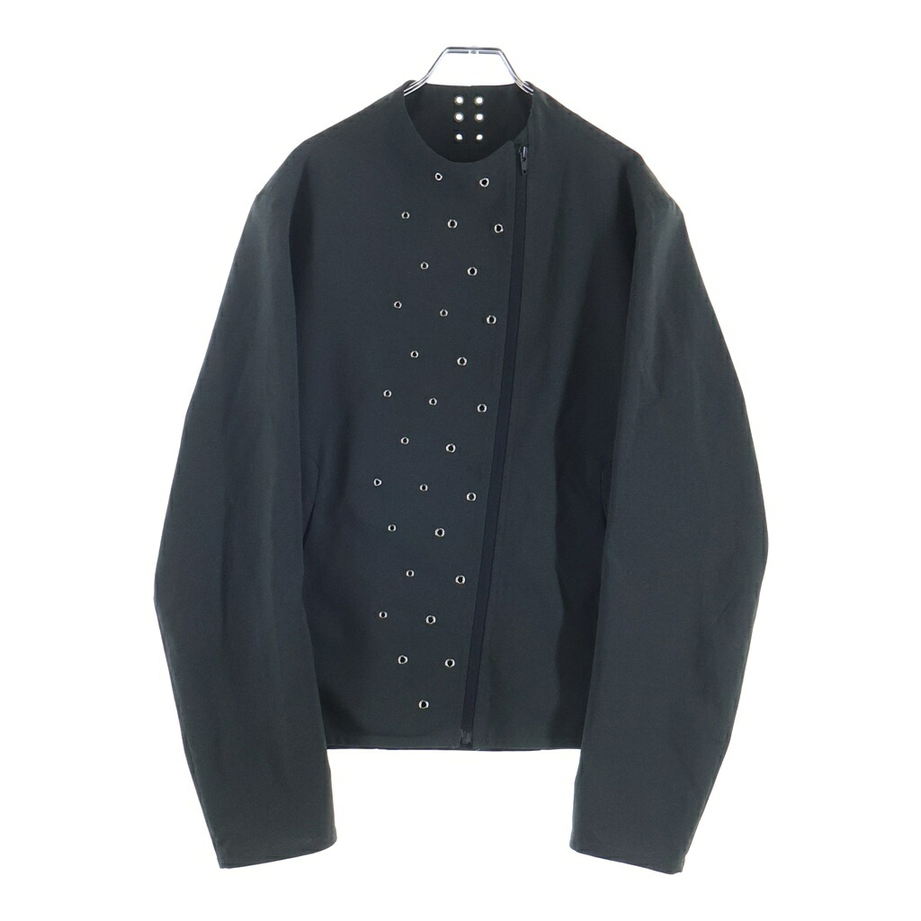 _J.L - A.L_(ジェイラル) サイズ:M 26SS Giacomo Jacket アシンメトリージップ フロントパネルデザイン ジャコモジャケット ブルゾンジャケット グレー【中古】【程度A】【カラーグレー】【取扱店舗BRING渋谷ANNEX店】｜ブランド買取・販売　BRING