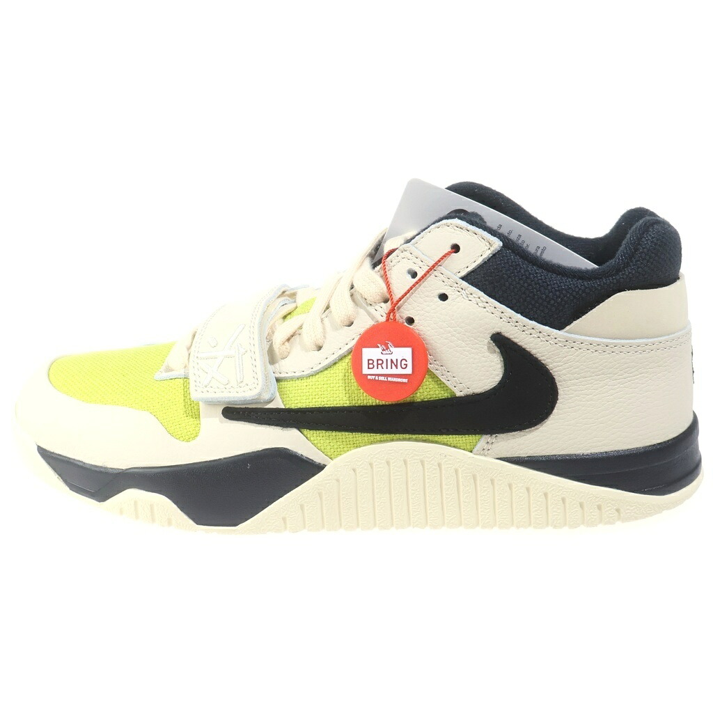NIKE(ナイキ) サイズ:27.5cm ×TRAVIS SCOTT JUMPMAN JACK TR CJ1 T-REXX FZ8117-102 トラヴィススコット ジャンプマンジャック ティーレックス ローカットスニーカー US9.5/27.5cm ベージュ【新古品/中古】【程度S】【カラーベージュ】【取扱店舗BRING仙台店】|ブランド買取・販売 BRING