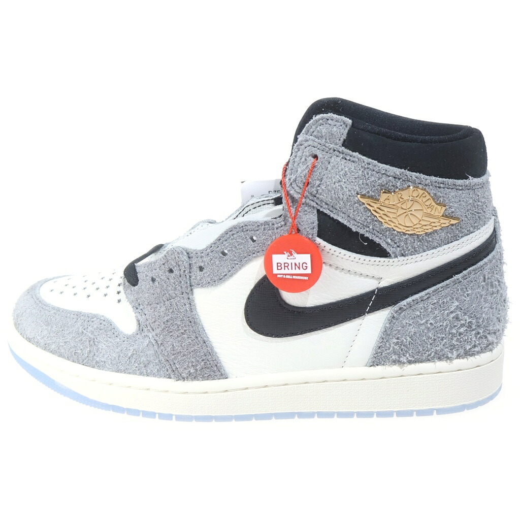 NIKE(ナイキ) サイズ:27.5cm AIR JORDAN RETRO HIGH OG COOL GREY DZ5485-003 エアジョーダン1 レトロ レザーハイカットスニーカー グレー/ホワイト US9.5/27.5cm【新古品/中古】【程度S】【カラーグレー】【取扱店舗BRING仙台店】｜ブランド買取・販売　BRING