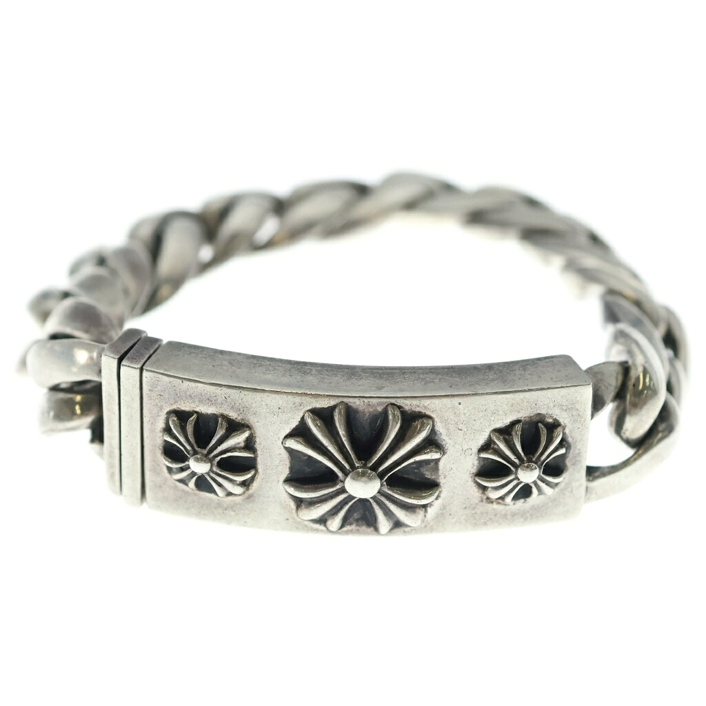 CHROME HEARTS(クロムハーツ) サイズ:13LINK ID 3CHX 3CHX ID シルバーブレスレット【中古】【程度B】【カラーシルバー】【取扱店舗OneStyle新宿店】｜ブランド買取・販売　BRING