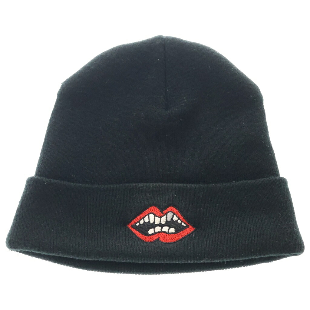 CHROME HEARTS(クロムハーツ) サイズ:OS &times;MATTY BOY PPO WOOL WATCH CAP マッティボーイ チョンパー刺繍ニットキャップ ビーニー ニット帽 ブラック【中古】【程度B】【カラーブラック】【取扱店舗BRING札幌店】｜ブランド買取・販売　BRING