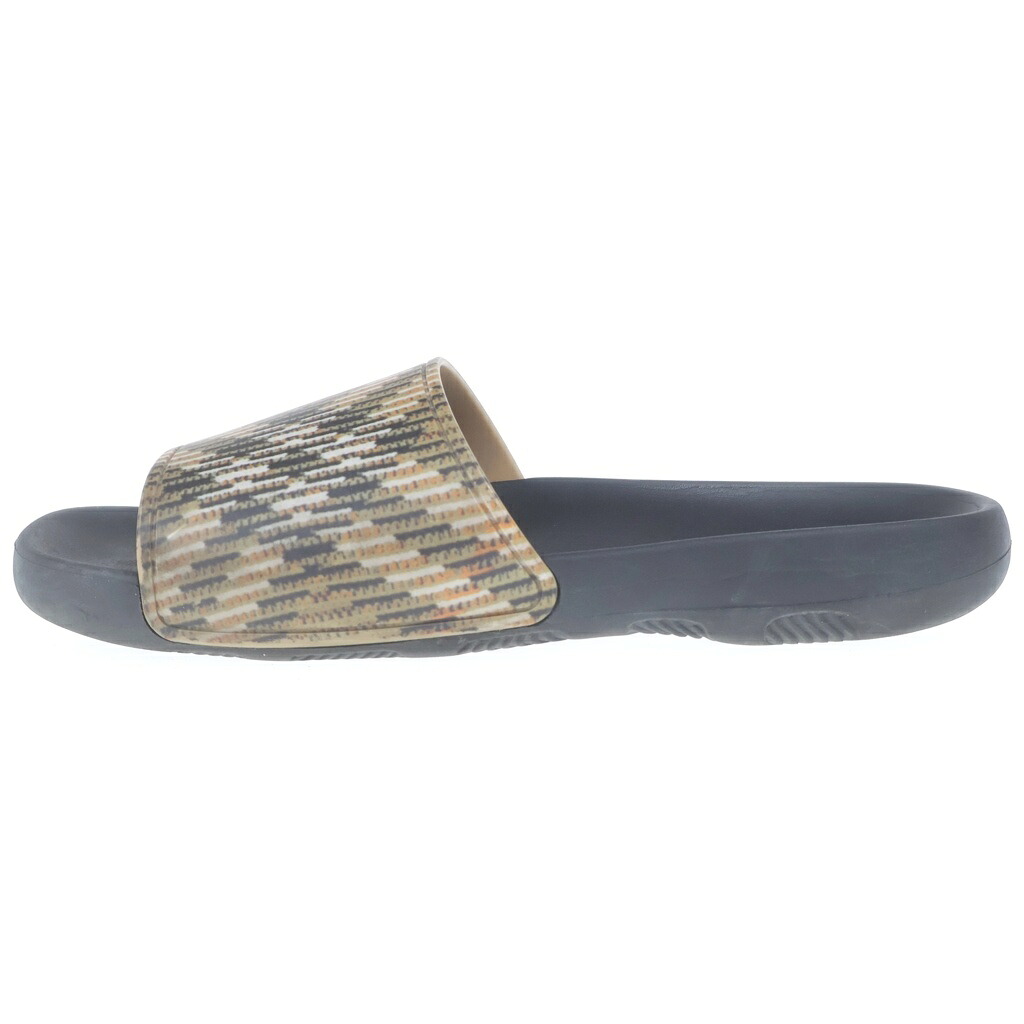 BURBERRY(バーバリー) サイズ:41 Dive Check Sandals ダイブ チェック スライド サンダル マルチ【中古】【程度B】【カラーマルチカラー】【取扱店舗BRING THRIFT CLOSET あべの店】｜ブランド買取・販売　BRING