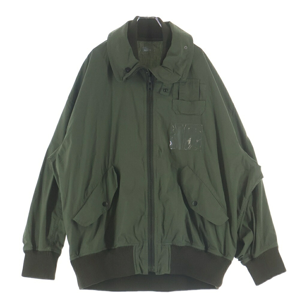 kolor BEACON(カラービーコン) サイズ:2 24SS RIPSTOP MILITARY BLOUSON JACKET リップストップ ミリタリー ブルゾン ジャケット カーキ 24SBM-G05142【中古】【程度B】【カラーカーキ】【オンライン限定商品】|ブランド買取・販売 BRING