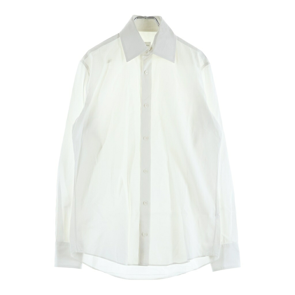 JIL SANDER NAVY(ジルサンダーネイビー) サイズ:37 コットン 長袖 ロングスリーブシャツ #37 ホワイト【中古】【程度B】【カラーホワイト】【オンライン限定商品】|ブランド買取・販売 BRING