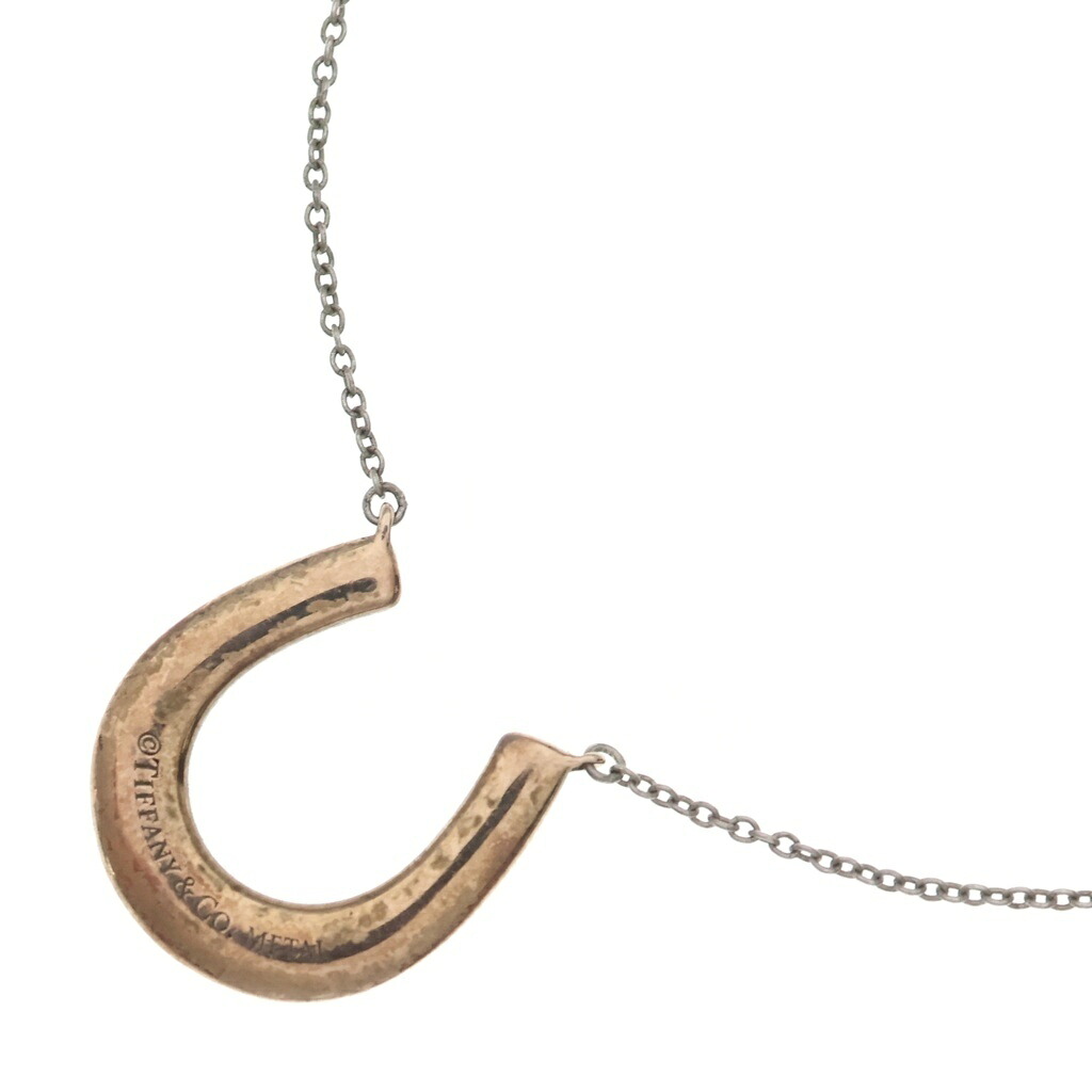 TIFFANY & Co.(ティファニー) SV925 ホースシュー ペンダント ネックレス ピンクゴールド【中古】【程度B】【カラーゴールド】【取扱店舗BRING WASTE_NOT】｜ブランド買取・販売　BRING