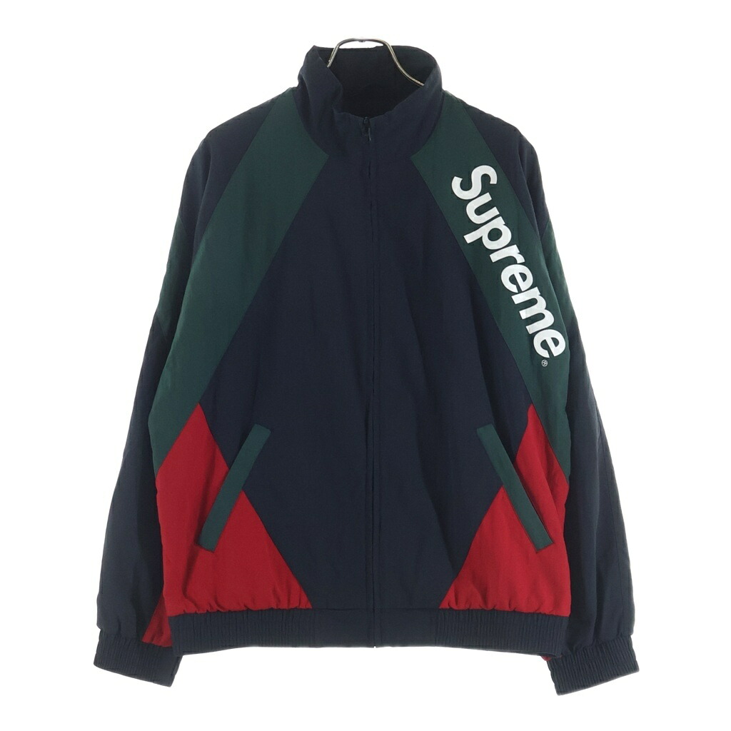 SUPREME(シュプリーム) サイズ:M 20SS Paneled Track Jacket パネルド ナイロントラックジャケット ブラック【中古】【程度A】【カラーブラック】【オンライン限定商品】｜ブランド買取・販売　BRING