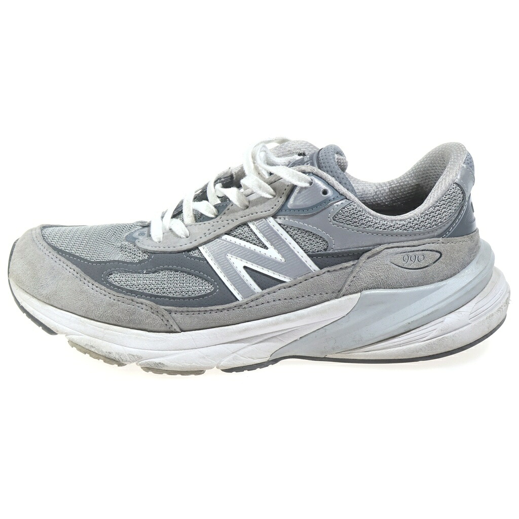 New Balance(ニューバランス) サイズ:27.5cm 990V6 メッシュ/スウェード ローカットスニーカー グレー US9.5/27.5cm M990GL6【中古】【程度B】【カラーグレー】【オンライン限定商品】|ブランド買取・販売 BRING