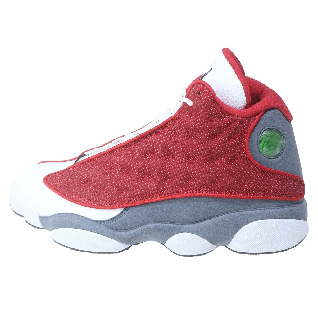 NIKE(ナイキ) サイズ:27.0cm AIR JORDAN 13 RETRO エアジョーダン13 レッドフリント ハイカットスニーカー グレー/レッド US9/27cm DJ5982-600【新古品/中古】【程度S】【カラーグレー】【オンライン限定商品】|ブランド買取・販売 BRING