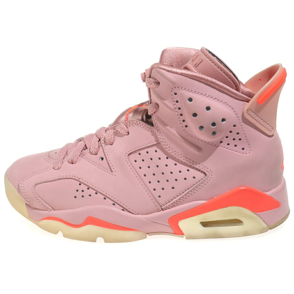 NIKE(ナイキ) サイズ:23.0cm WMNS AIR JORDAN 6 RETRO ALEALI MAY A ウィメンズ エアジョーダン6 レトロ アレイリ メイ ハイカットスニーカー ピンク US6/23cm CI0550-600【中古】【程度B】【カラーピンク】【オンライン限定商品】|ブランド買取・販売 BRING