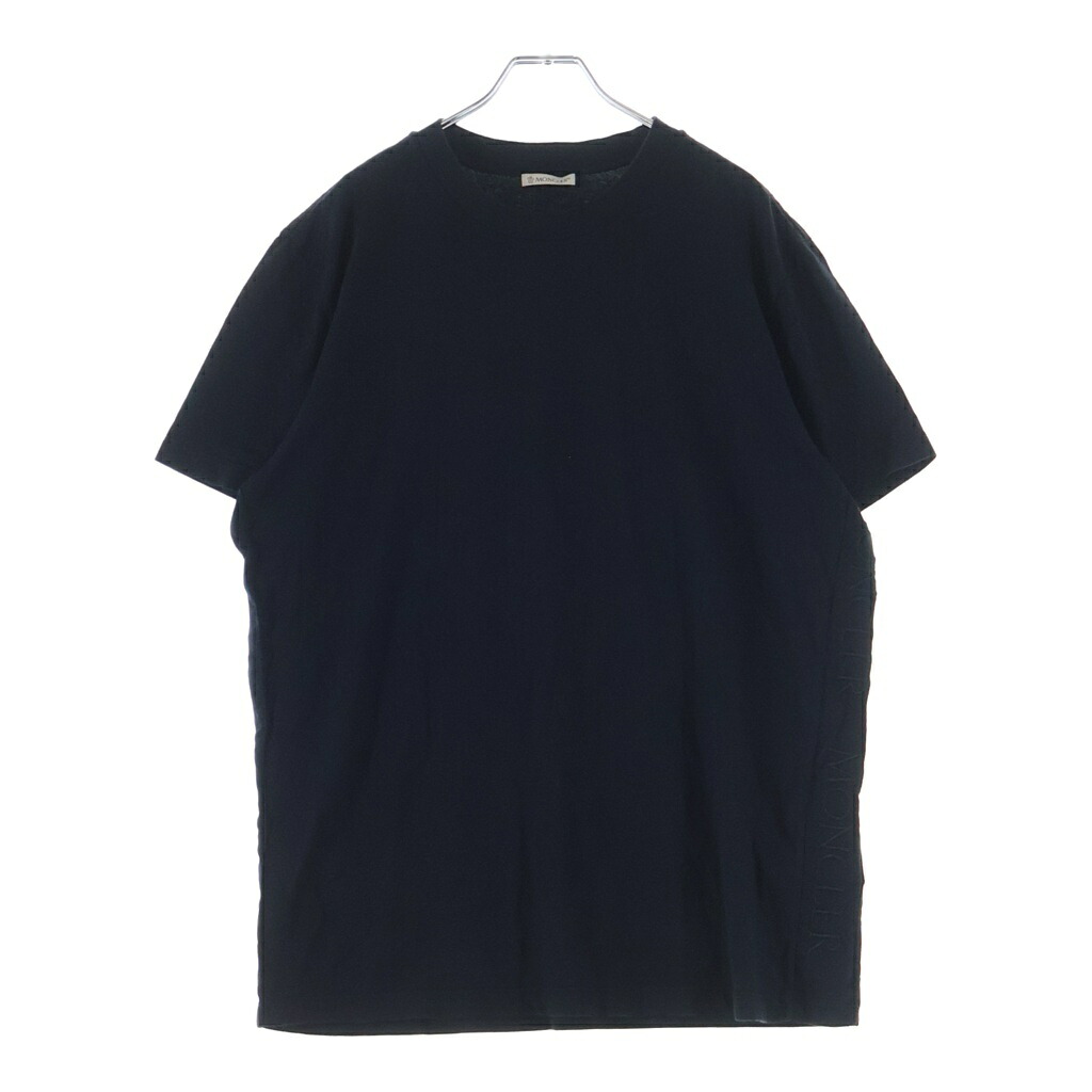 MONCLER(モンクレール) サイズ:XL MAGLIA T-SHIRTクルーネック半袖Tシャツカットソー ブラック F10918C72010【中古】【程度B】【カラーブラック】【取扱店舗BRING札幌店】|ブランド買取・販売 BRING