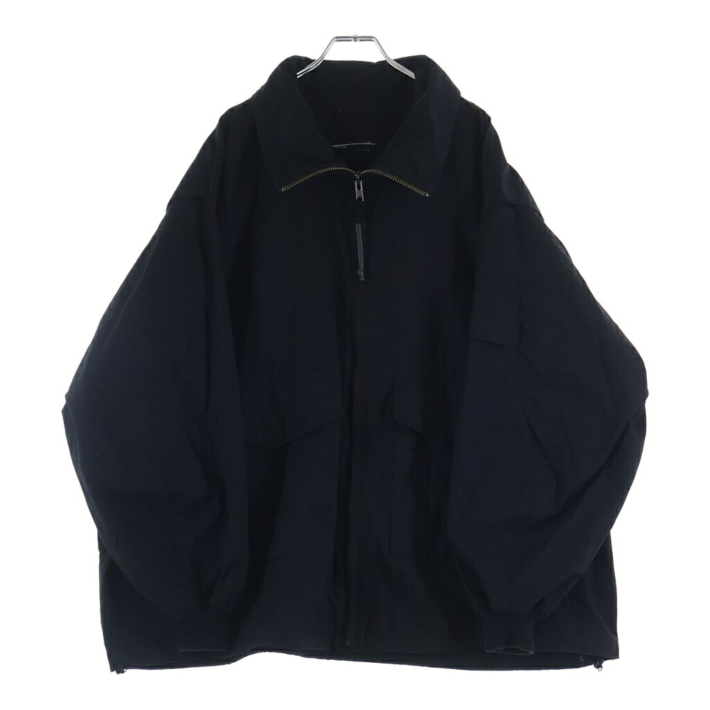 LAD MUSICIAN(ラッドミュージシャン) サイズ:46 23SS COTTON NYLON OXFORD G-8 マルチポケット ジップアップ ナイロン ゴンズジャケット ブラック 2123-351【中古】【程度A】【カラーブラック】【オンライン限定商品】｜ブランド買取・販売　BRING
