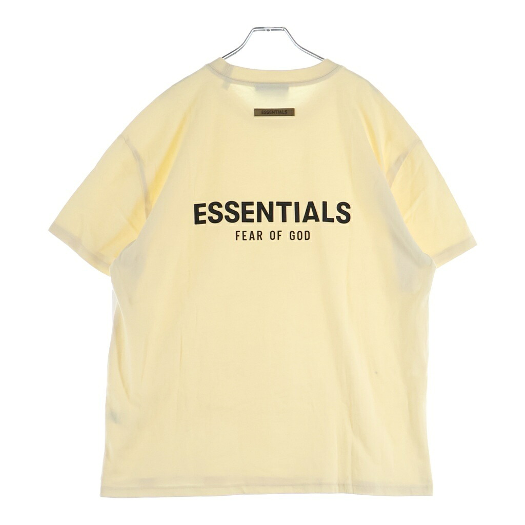 FEAR OF GOD ESSENTIALS(フィアオブゴッド エッセンシャルズ) サイズ:S S/S T-SHIRT バックラバーロゴ 半袖Tシャツ アイボリー【新古品/中古】【程度S】【カラーベージュ】【取扱店舗BRING原宿店】｜ブランド買取・販売　BRING 9,163円