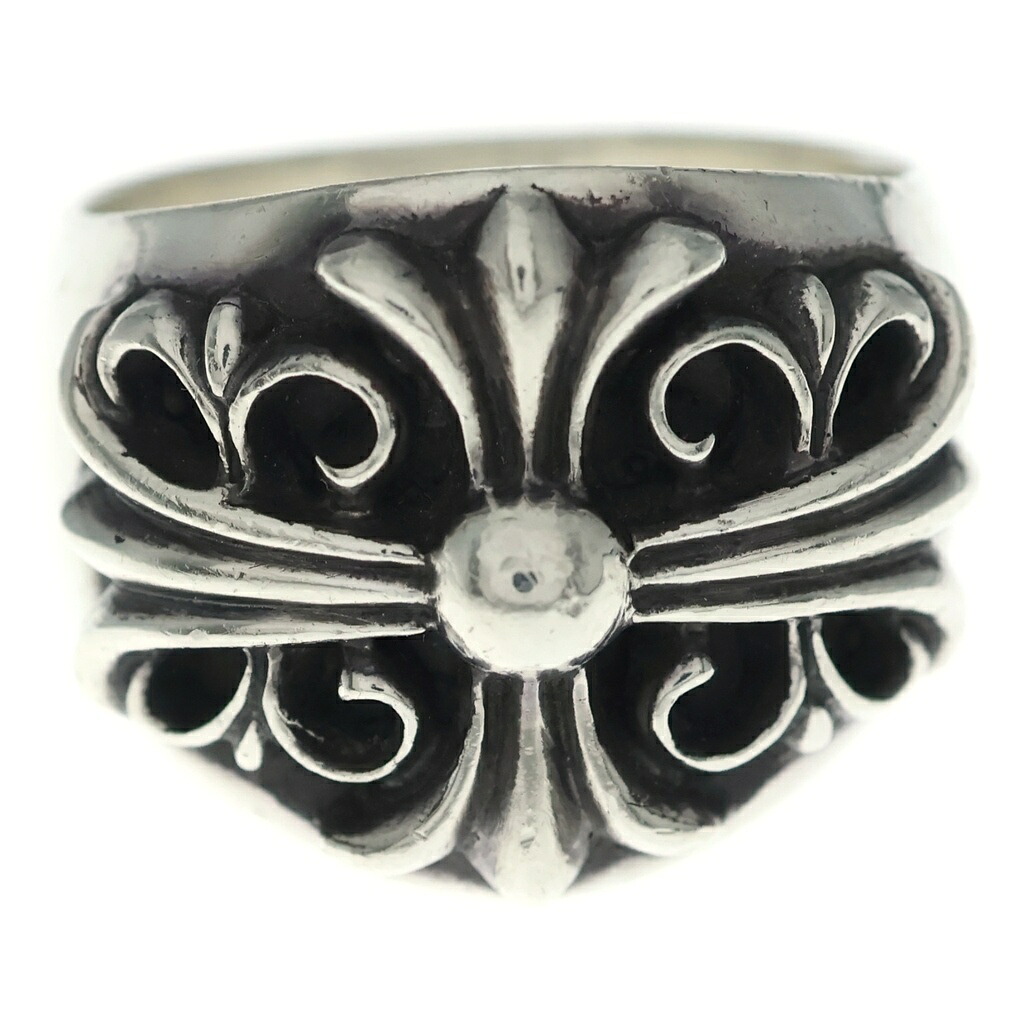 CHROME HEARTS(クロムハーツ) サイズ:27.0号 KEEPER RING キーパーリング シルバー BCA348【中古】【程度A】【カラーシルバー】【取扱店舗BRING渋谷店】｜ブランド買取・販売　BRING