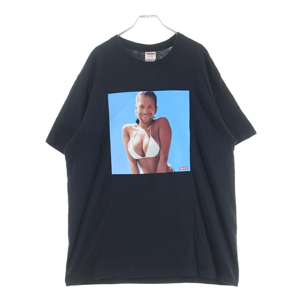 SUPREME(シュプリーム) サイズ:L 25SS Aphex Twin Windowlicker Tee エイフェックスツインウィンドウリッカー プリントロゴ 半袖Tシャツ カットソー ブラック【中古】【程度B】【カラーブラック】【取扱店舗BRING福岡店】|ブランド買取・販売 BRING