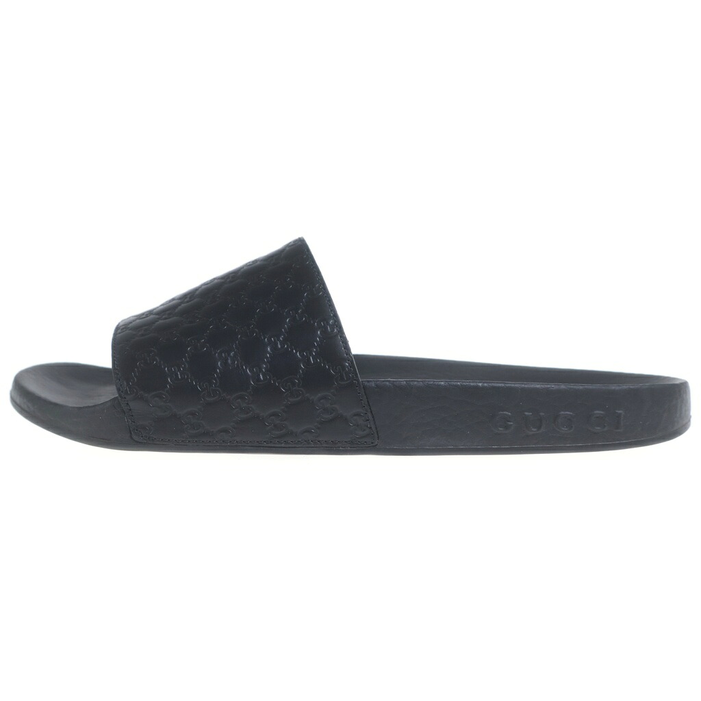 GUCCI(グッチ) ラバースライドサンダル ブラック567116 #36【中古】【程度B】【カラーブラック】【オンライン限定商品】｜ブランド買取・販売　BRING
