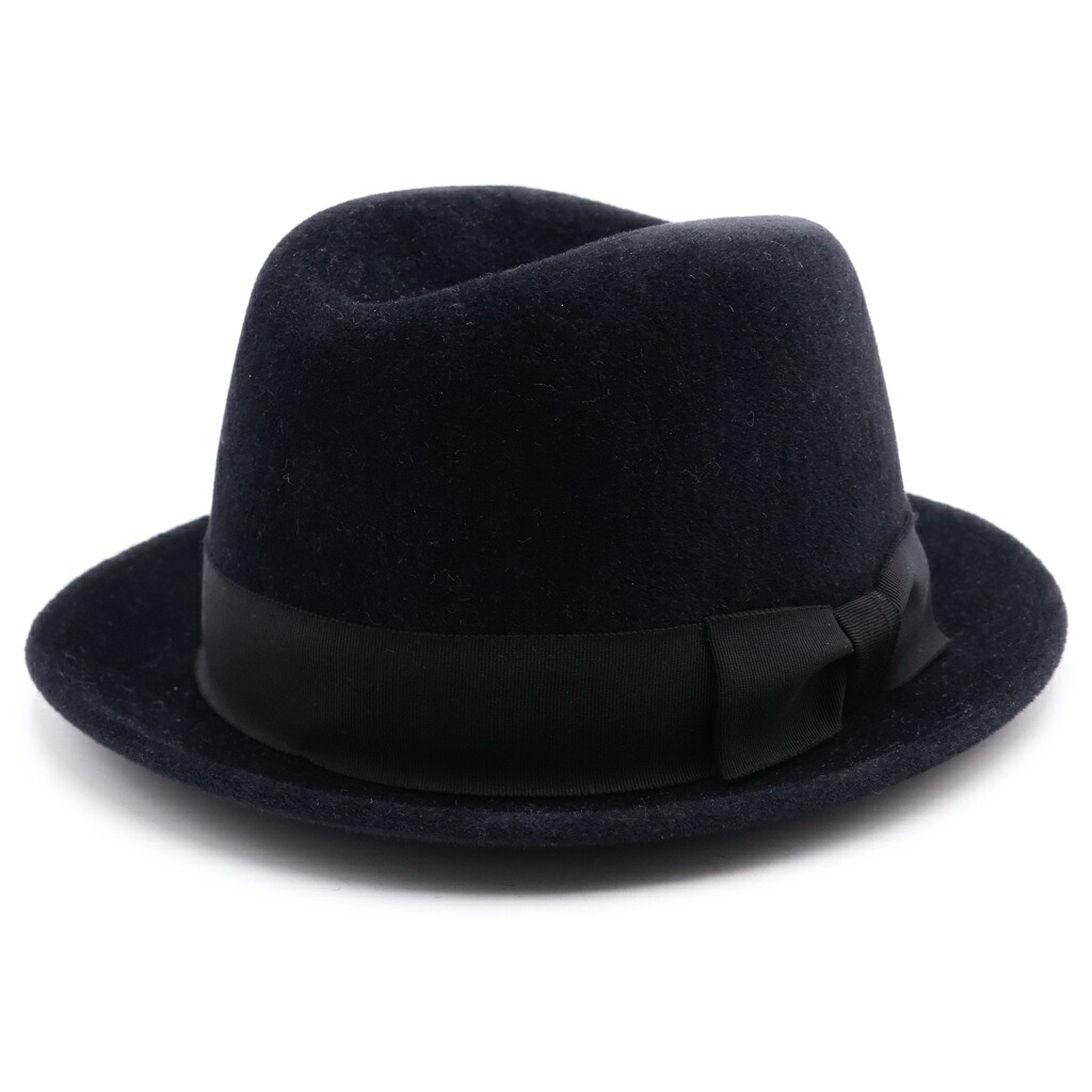 NEXUS7(ネクサスセブン) サイズ:L 07AW A.P CLASSIC RABBIT WOOL HAT ラビットウール クラシック バケットハット ブラック 07AW-NXG-010【新古品/中古】【程度S】【カラーブラック】【オンライン限定商品】｜ブランド買取・販売　BRING