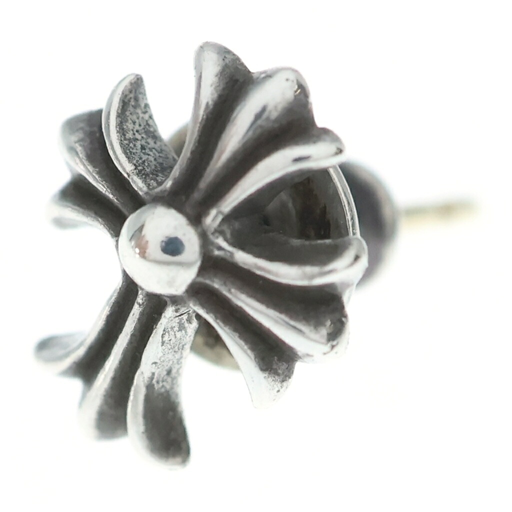 CHROME HEARTS(クロムハーツ) No2 CH CRS CHクロス スタッズピアス シルバー BCA407【中古】【程度B】【カラーシルバー】【取扱店舗BRING心斎橋店】|ブランド買取・販売 BRING