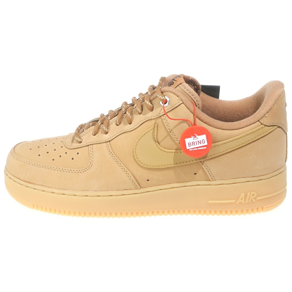NIKE(ナイキ) サイズ:29.0cm AIR FORCE 1 07 WB CJ9179-200 エアフォース1 フラックスウィート ローカットスニーカー ブラウン US11/29cm【新古品/中古】【程度S】【カラーブラウン】【取扱店舗BRING原宿店】|ブランド買取・販売 BRING