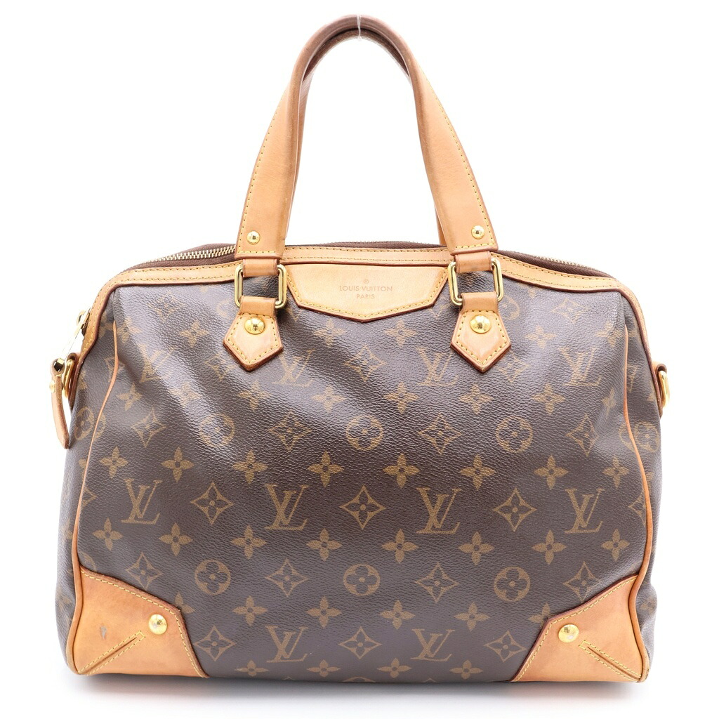 LOUIS VUITTON(ルイヴィトン) モノグラム レティーロPM PVC レザー ハンドバッグ ブラウン M40325【中古】【程度B】【カラーブラウン】【取扱店舗BRING札幌店】｜ブランド買取・販売　BRING