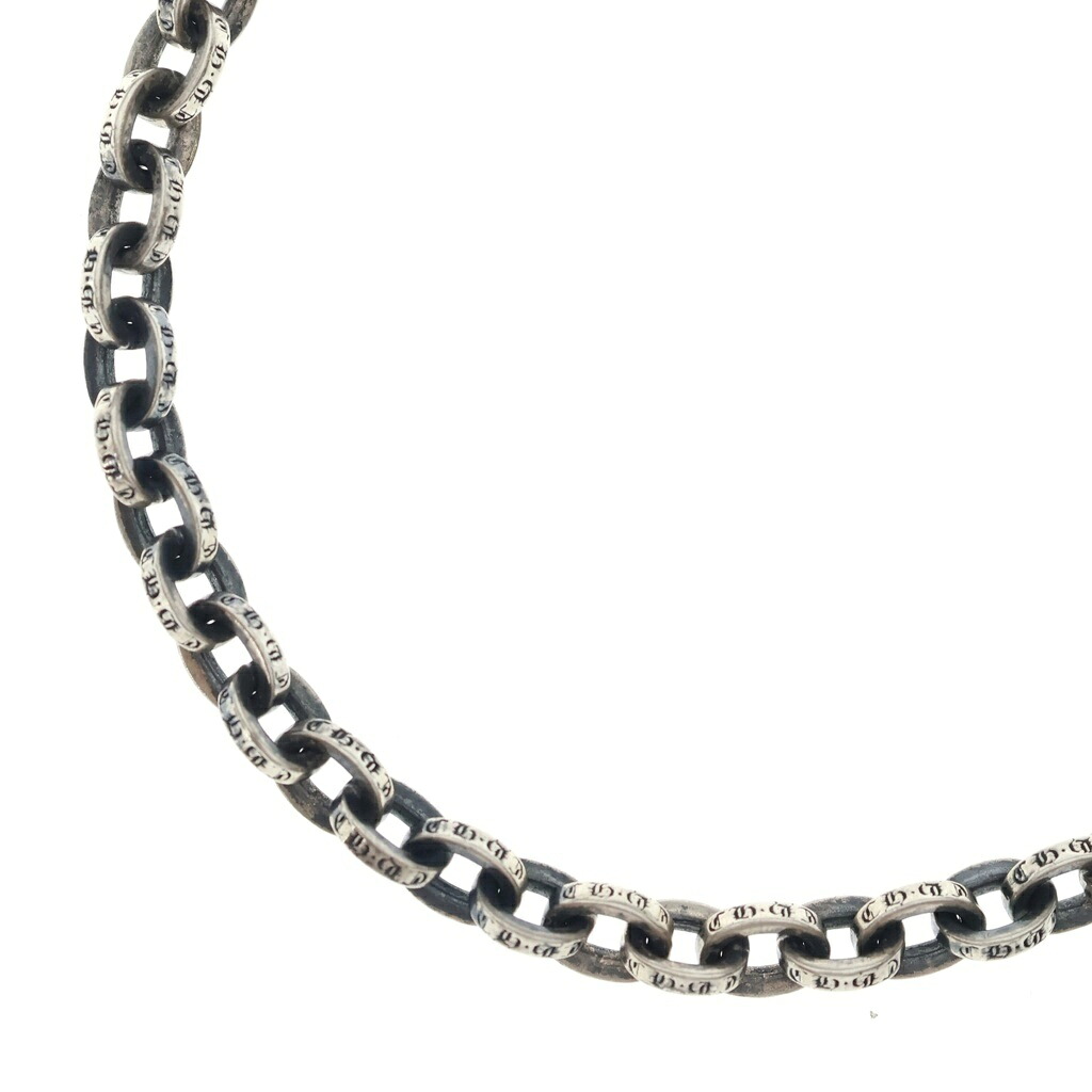 CHROME HEARTS(クロムハーツ) サイズ:24.0inch PAPER CHAIN 24 ペーパーチェーンネックレス 24inch シルバー BCA088【中古】【程度B】【カラーシルバー】【取扱店舗OneStyle新宿店】｜ブランド買取・販売　BRING 192,500円