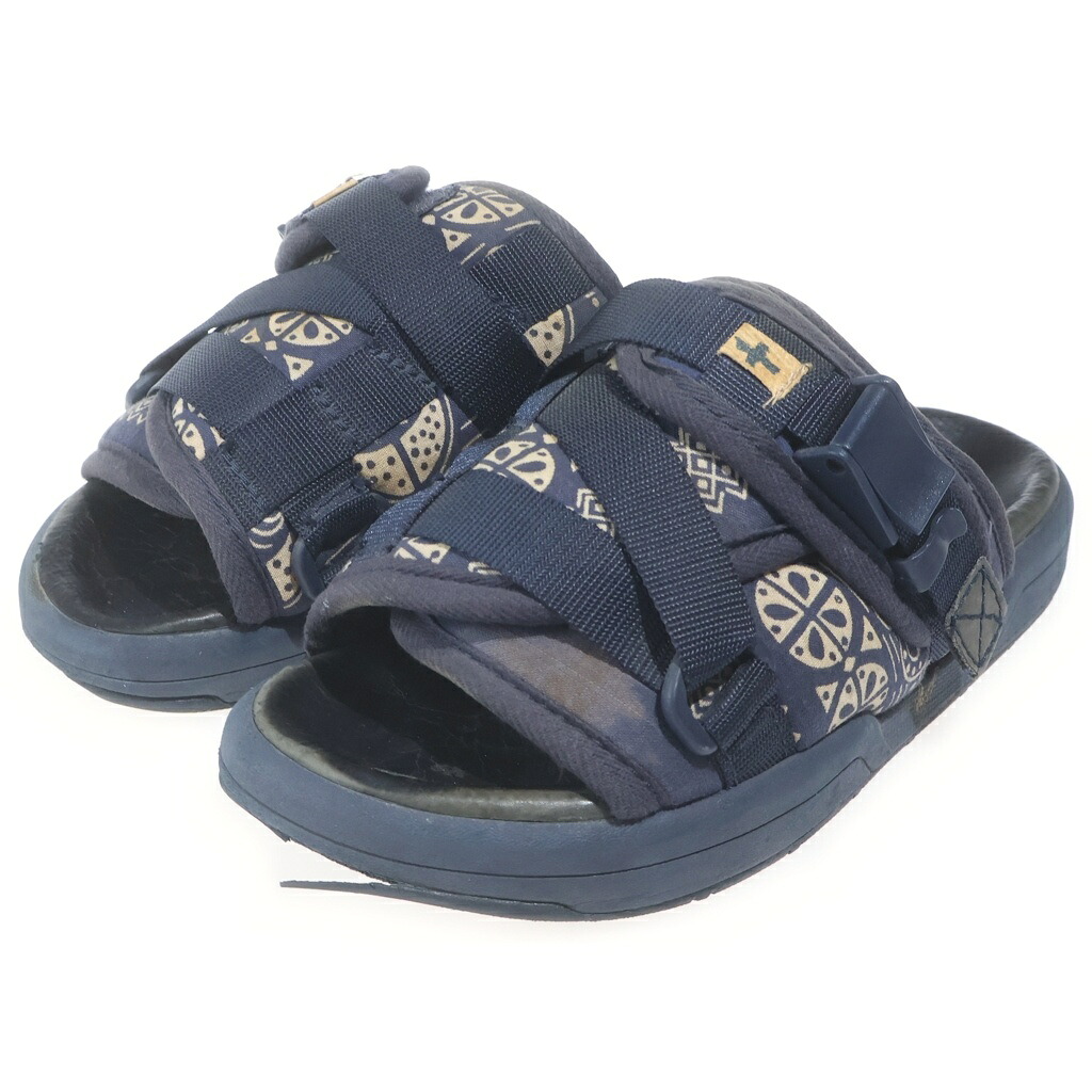 VISVIM(ヴィスヴィム) サイズ:XS I.C.T. OPEN限定 CHRISTO クリスト ベルトストラップ サンダル ネイビー【中古】【程度C】【カラーネイビー】【オンライン限定商品】｜ブランド買取・販売　BRING