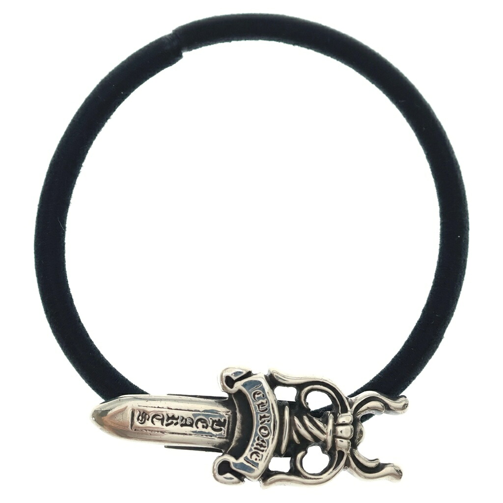 CHROME HEARTS(クロムハーツ) HAIRBAND DAGGER ダガー ヘアバンド ヘアゴムコンチョ シルバー BCA150【中古】【程度B】【カラーシルバー】【取扱店舗BRING渋谷店】|ブランド買取・販売 BRING