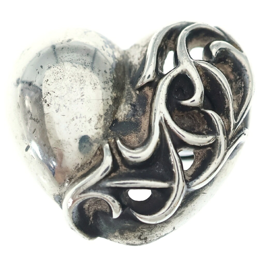CHROME HEARTS(クロムハーツ) HAIRBAND HEART ハート ヘアバンド ヘアゴムコンチョ シルバー【中古】【程度B】【カラーシルバー】【取扱店舗BRING心斎橋店】|ブランド買取・販売 BRING