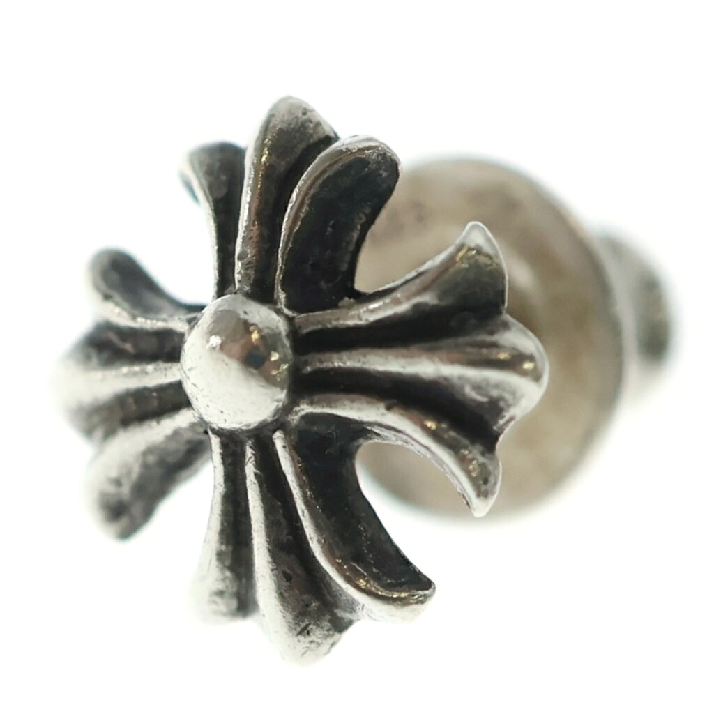 CHROME HEARTS(クロムハーツ) No2 CH PLS CHプラス スタッドピアス シルバー BCA105【中古】【程度B】【カラーシルバー】【取扱店舗BRING大宮店】|ブランド買取・販売 BRING