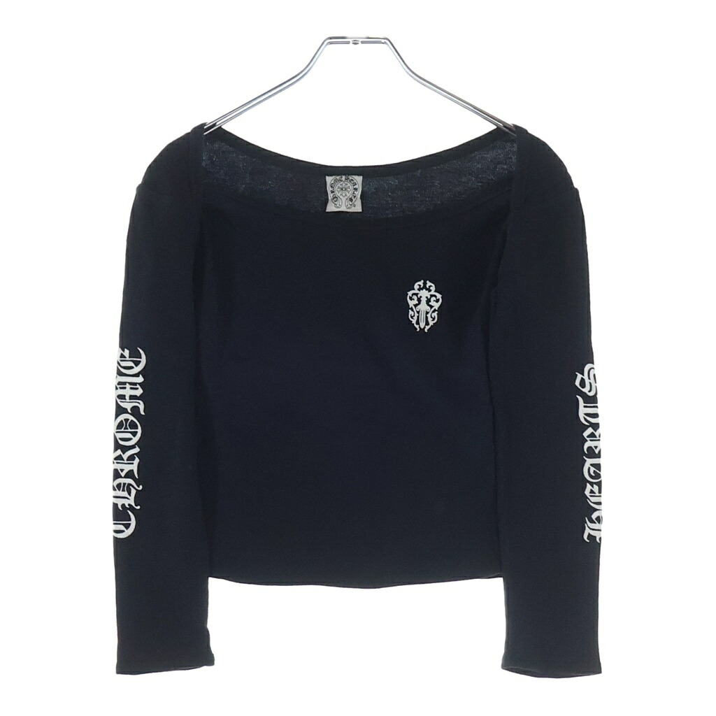 CHROME HEARTS(クロムハーツ) OLD VINE DAGGER L/S TEE オールド ヴァインダガー長袖Tシャツ ブラック レディース【中古】【程度B】【カラーブラック】【取扱店舗BRING心斎橋店】｜ブランド買取・販売　BRING 66,550円