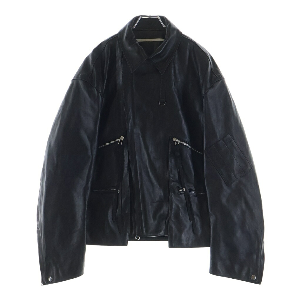 Tamme(タム) 24AW LEATHER MK3 JACKET 24A0200 レザージャケット ブラック【中古】【程度A】【カラーブラック】【取扱店舗AWESOME原宿店】｜ブランド買取・販売　BRING