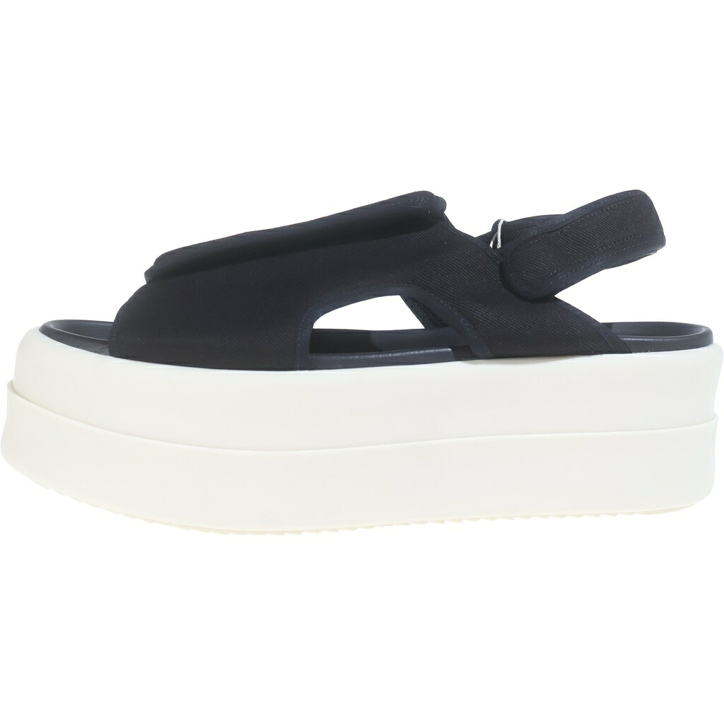 Rick Owens(リックオウエンス) サイズ:41 DOUBLE BUMPER SANDAL ダブルバンパー サンダル ローカットシューズ ブラック DS01E3836-DO【新古品/中古】【程度S】【カラーブラック】【取扱店舗BRING渋谷ANNEX店】｜ブランド買取・販売　BRING