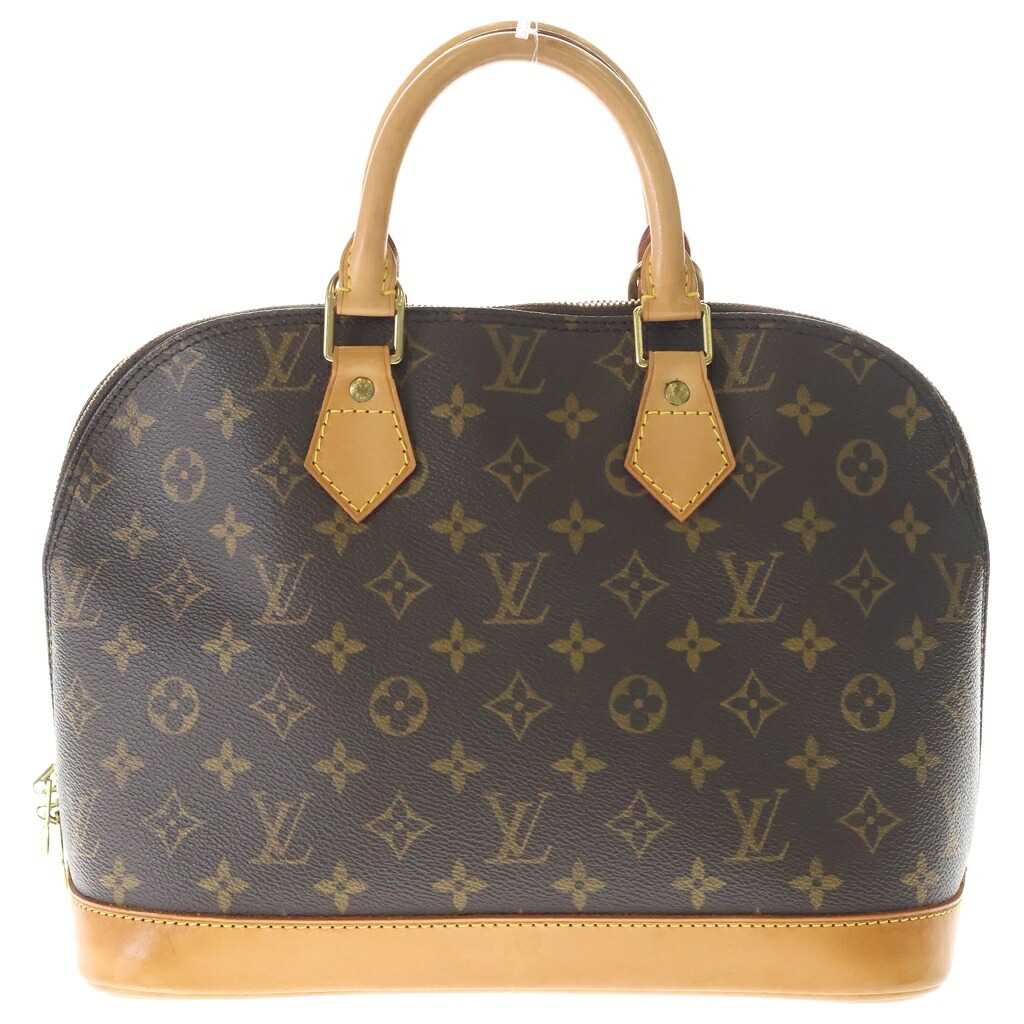 LOUIS VUITTON(ルイヴィトン) サイズ:- モノグラム アルマPM 新型 ハンドバッグ ショルダーバッグ ブラウン レザー&times;PVC M53151 ゴールド金具【中古】【程度B】【カラーブラウン】【取扱店舗渋谷】｜ブランド買取・販売　BRING